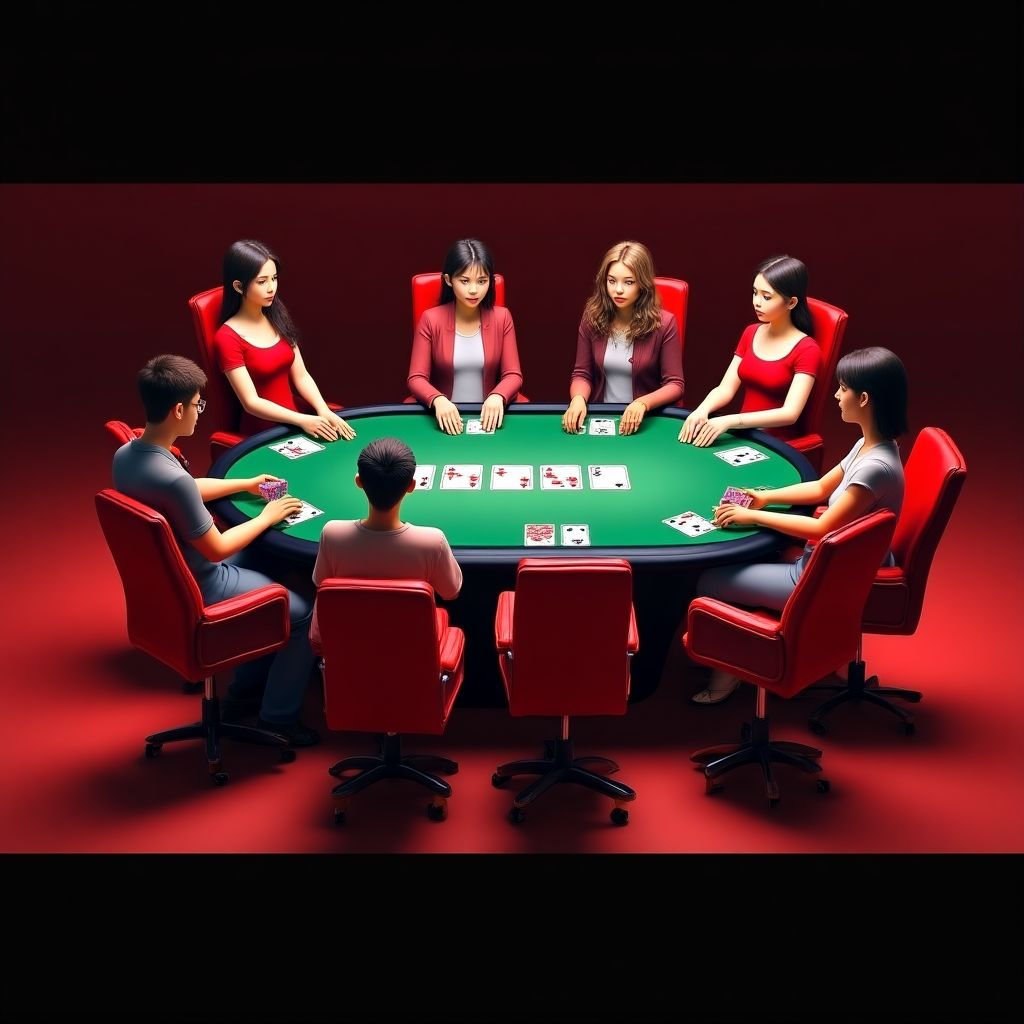 Multiplayer poker game